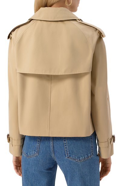 Хлопковый тренч BURBERRY, арт. 8071004, фото 4