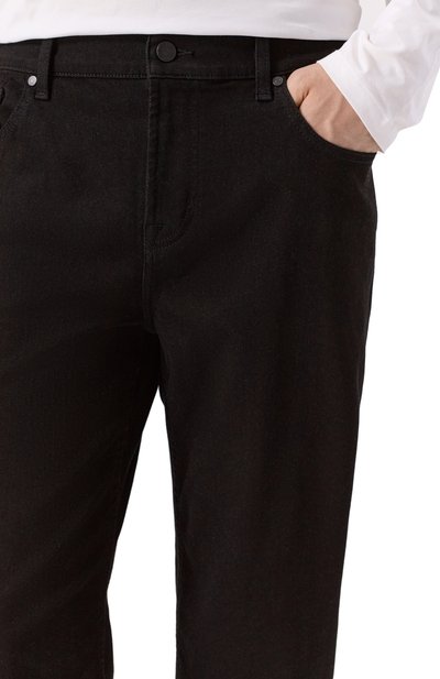 Джинсы standard 7 FOR ALL MANKIND черного цвета по цене 29150 руб., арт. 7T519B82-LPB, фото 5 Джинсы standard 7 FOR ALL MANKIND, арт. 7T519B82-LPB, фото 5
