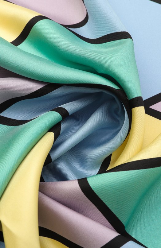 Шелковый платок Valentino 7W0EI114/XHK Голубой  7W0EI114/XHK Фото 3