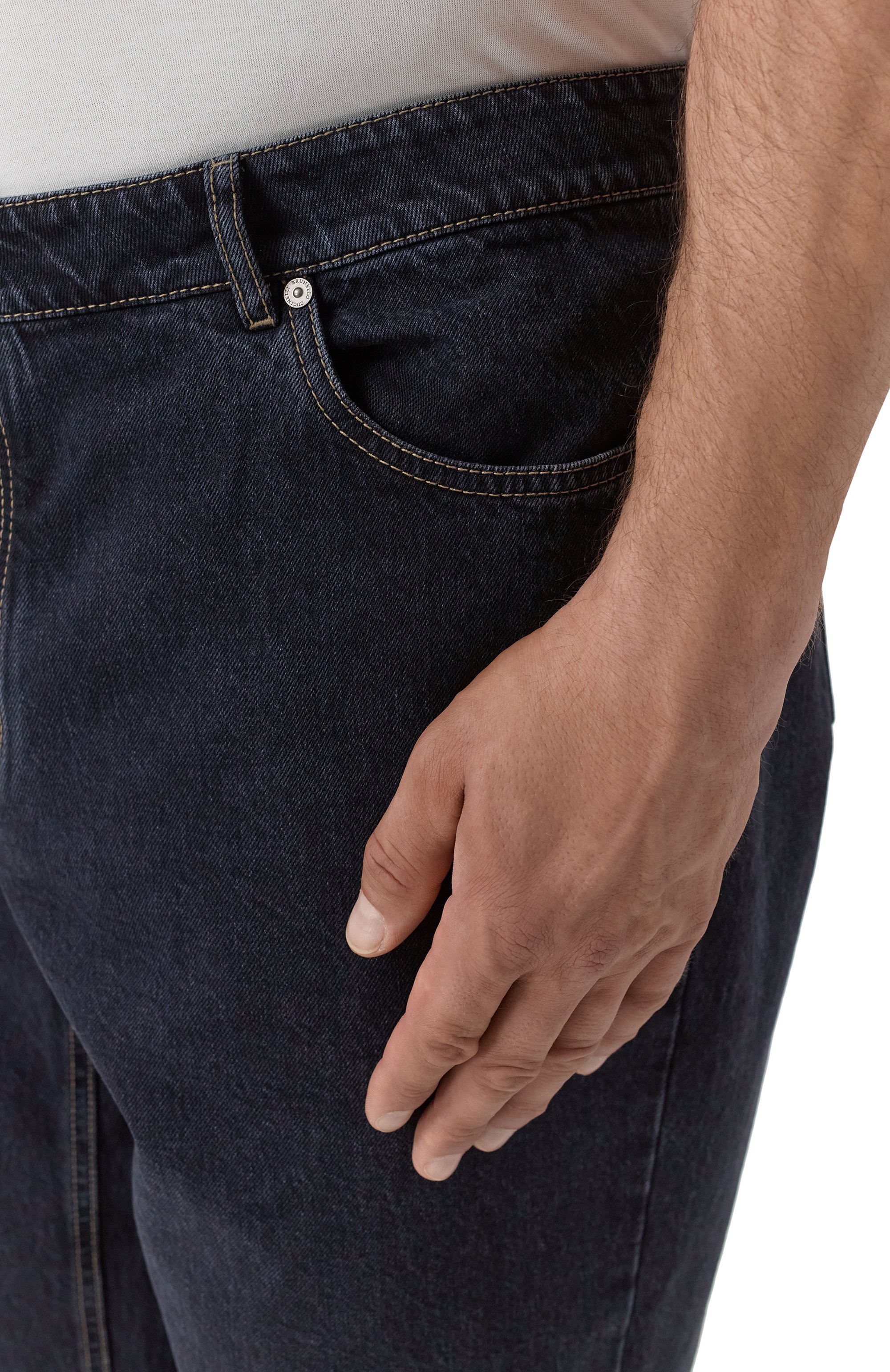 Джинсы traditional fit BRUNELLO CUCINELLI, арт. M235PB321W, фото 5