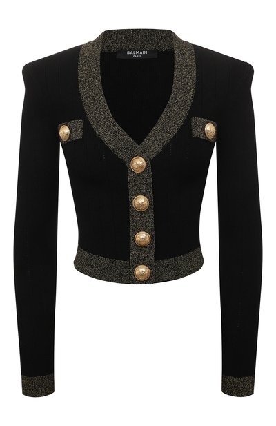 Женский кардиган из вискозы BALMAIN, арт. AF1KL013KD74