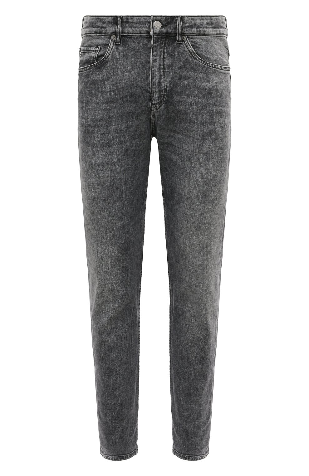 Джинсы BOSS серого цвета по цене 19800 руб., арт. 50496357, фото 1 Джинсы BOSS, арт. 50496357, фото 1