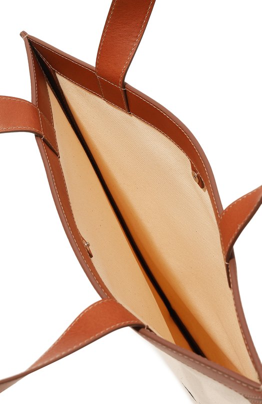 Сумка-шопер Flat medium Jil Sander JPPU852028-WUB69166 Бежевый  JPPU852028-WUB69166 Фото 5
