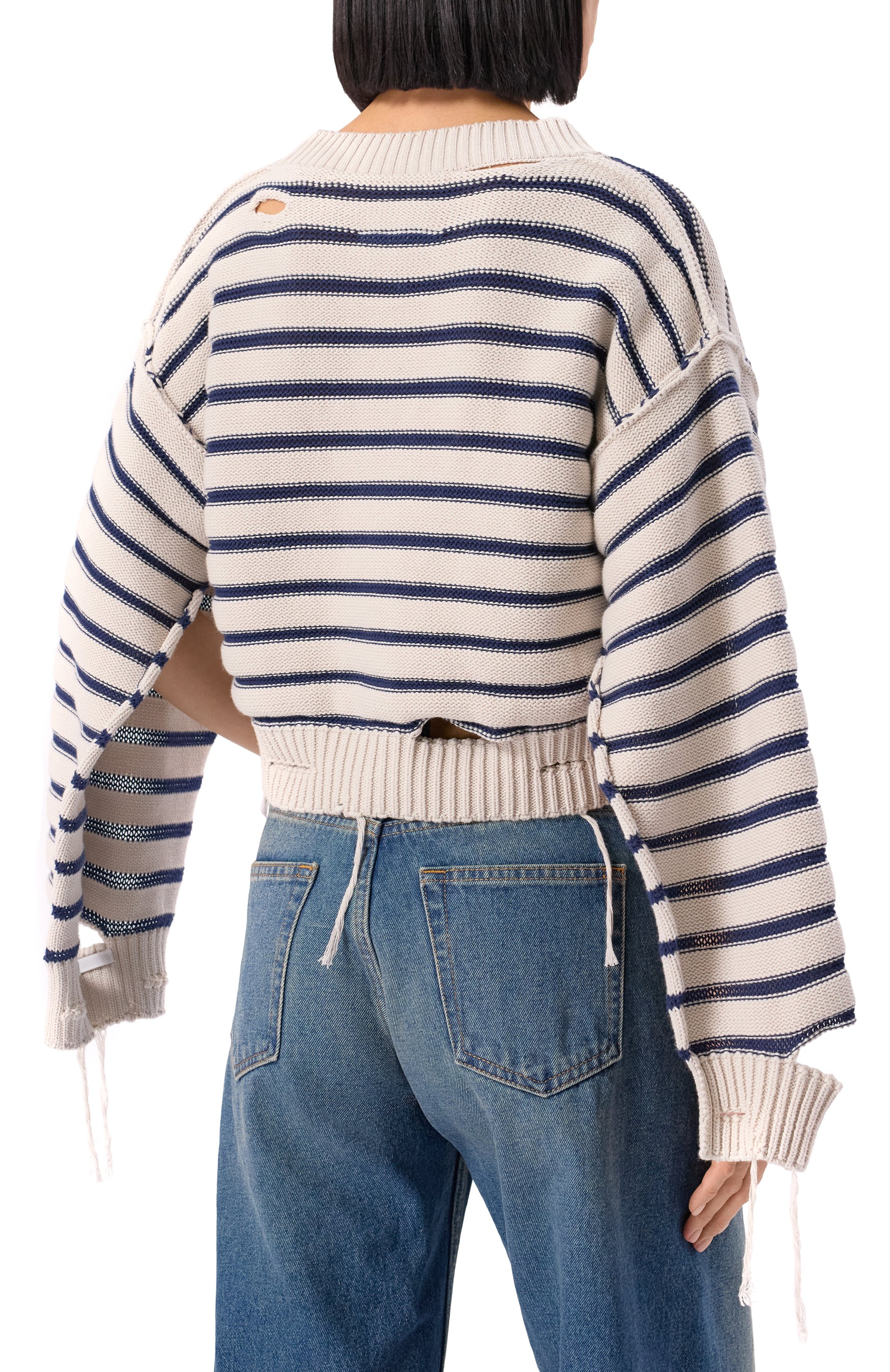 Хлопковый кардиган MM6, арт. S52HP0025/M13080, фото 4