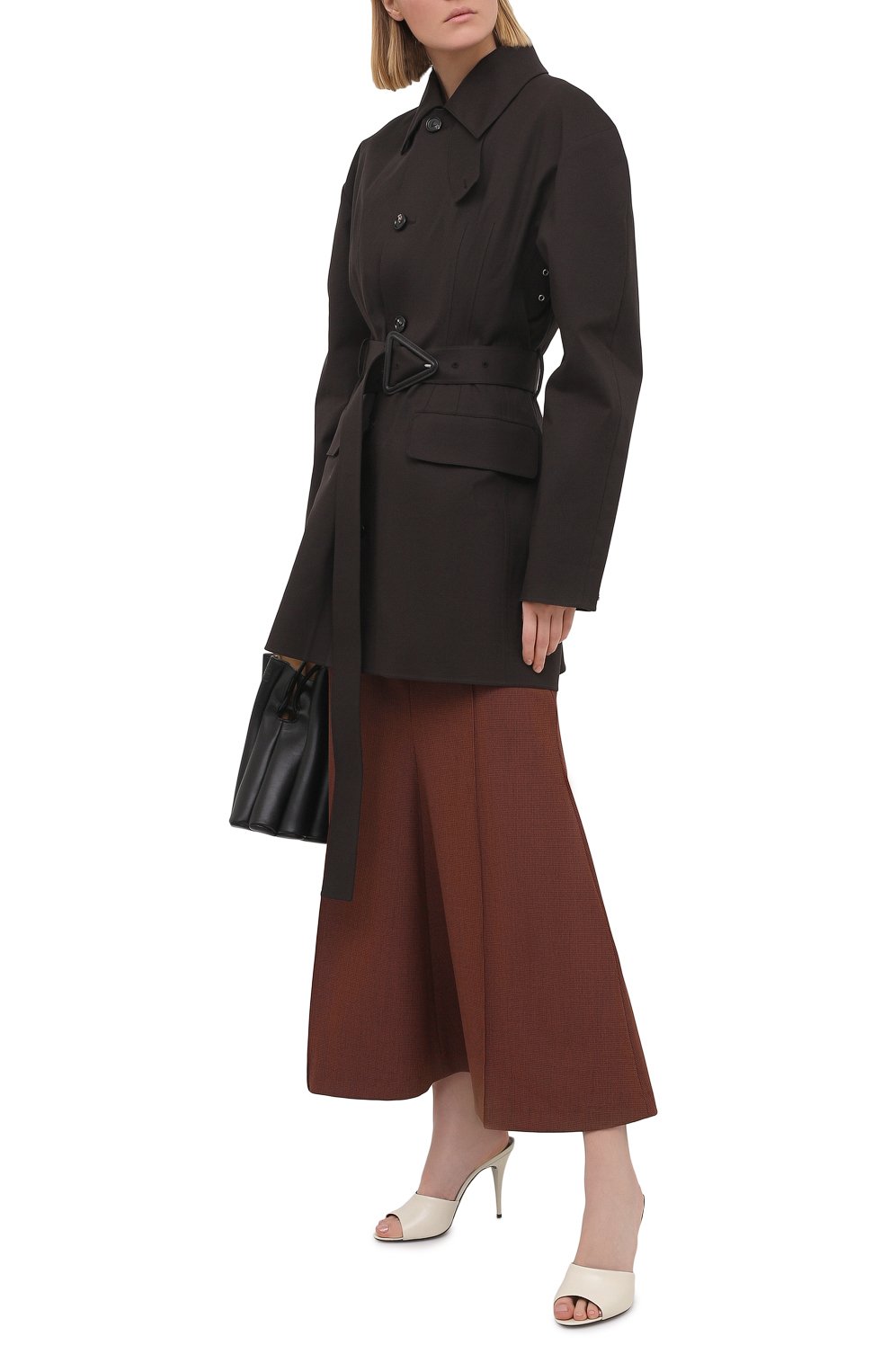 Кожаные мюли sexy SAINT LAURENT, арт. 650474/1ZJ00, фото 2