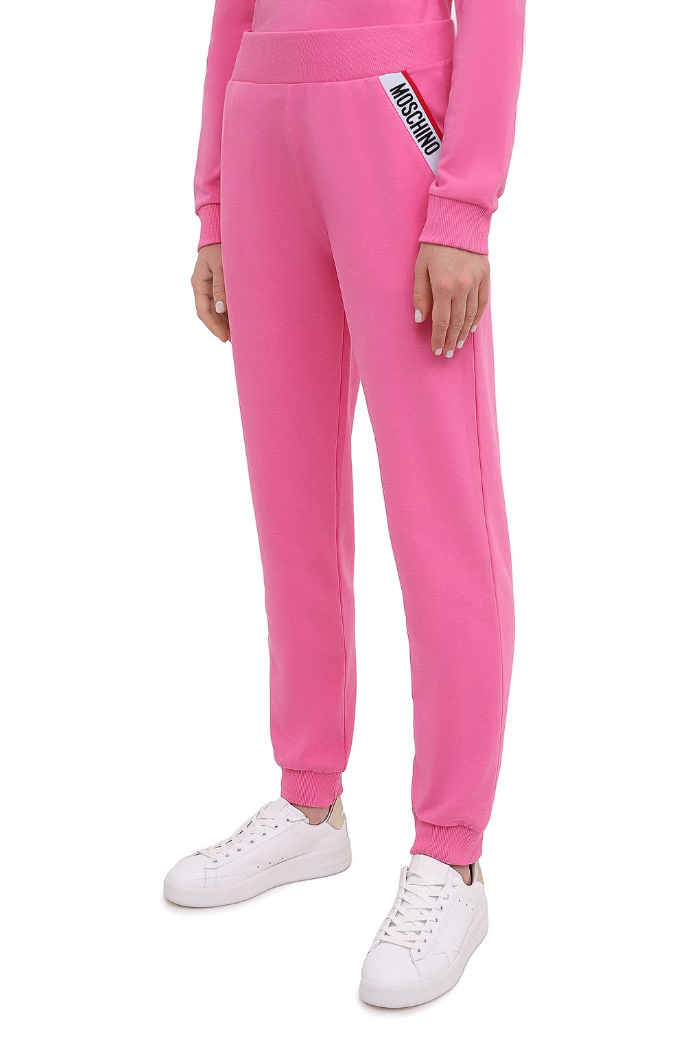 Хлопковые джоггеры MOSCHINO, арт. A4304/9006, фото 3