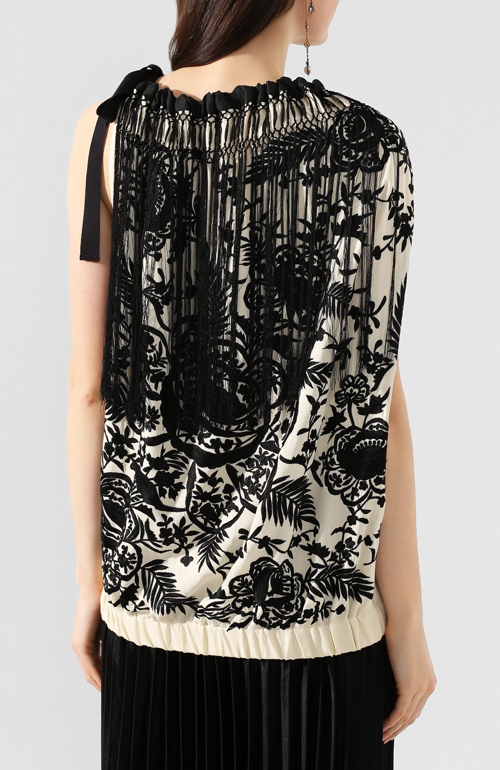 Топ из вискозы DRIES VAN NOTEN, арт. 201-38673-9303, фото 4