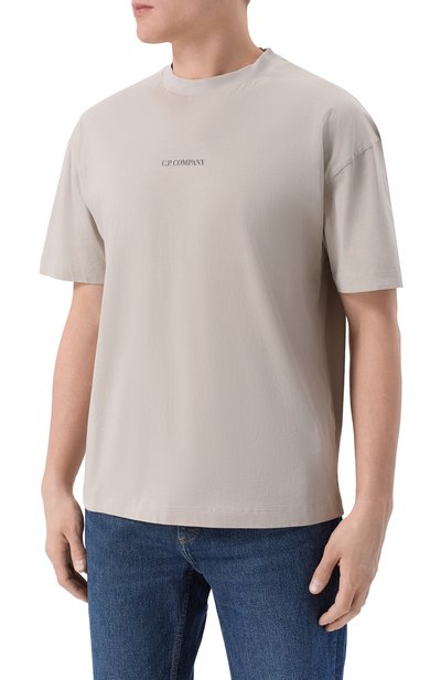 Хлопковая футболка C.P. COMPANY, арт. 20CMTS087A/005100W, фото 3