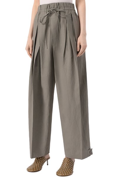 Льняные брюки JIL SANDER, арт. J02KA0221-J60001, фото 3