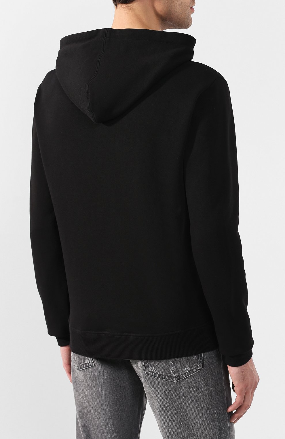 Хлопковое худи SAINT LAURENT, арт. 560377/Y2TC2, фото 4