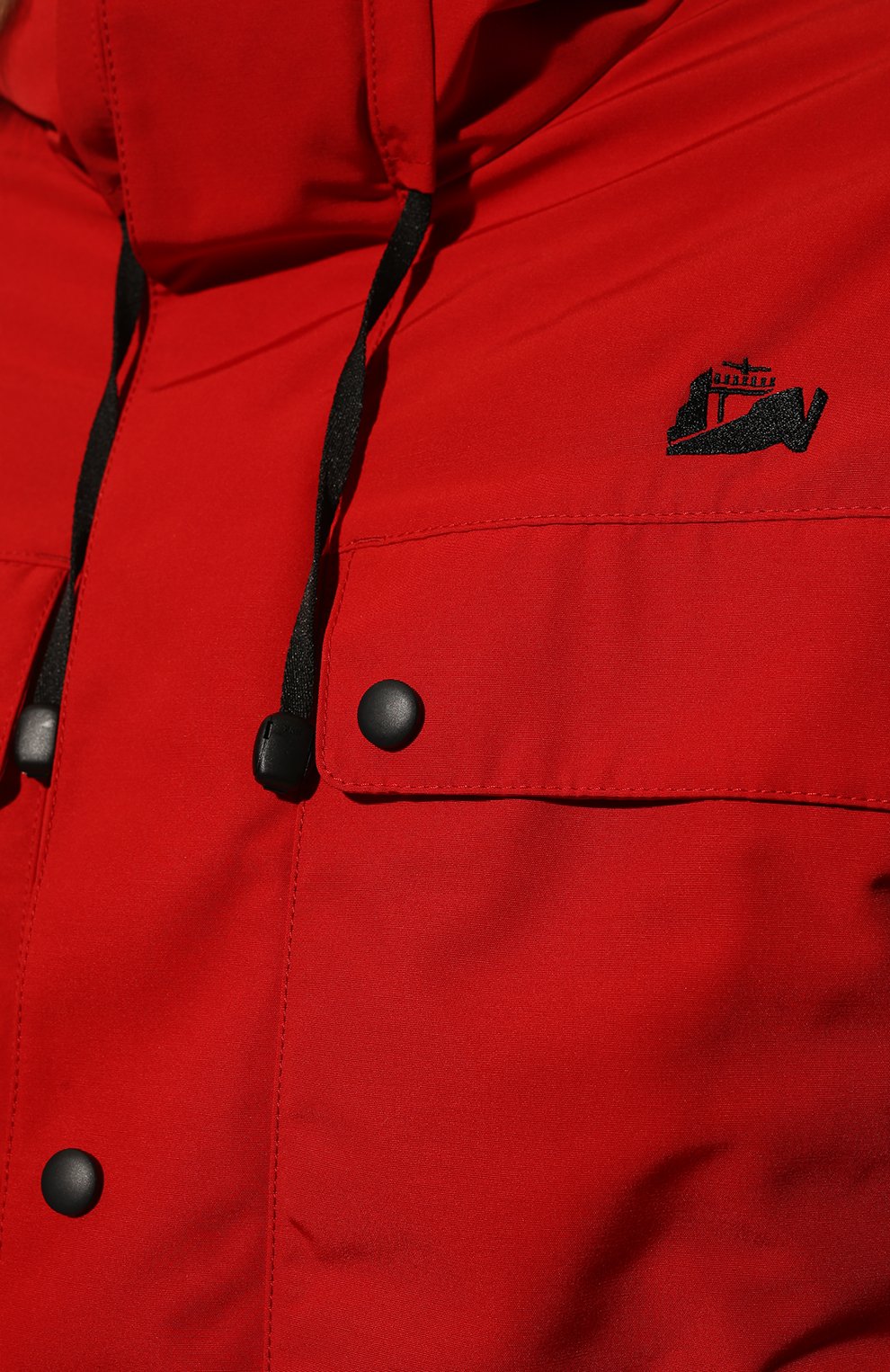 Пуховая парка polus с меховой отделкой ARCTIC EXPLORER, арт. POLUS_RED, фото 5