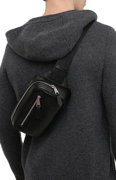 Кожаная поясная сумка BURBERRY, арт. 8049250, фото 2
