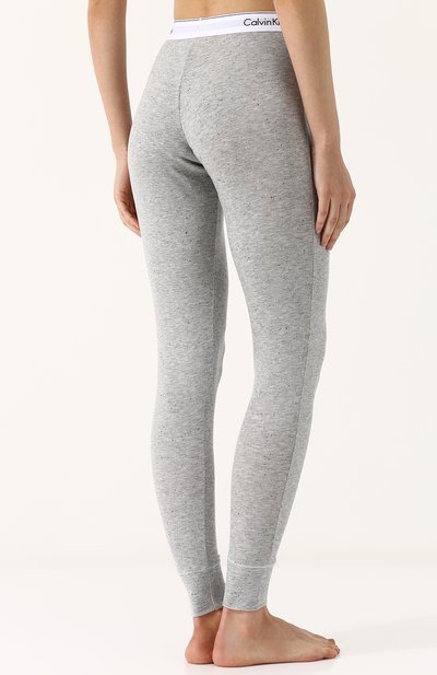 Брюки из вискозы с логотипом бренда CALVIN KLEIN, арт. QS5876E, фото 4