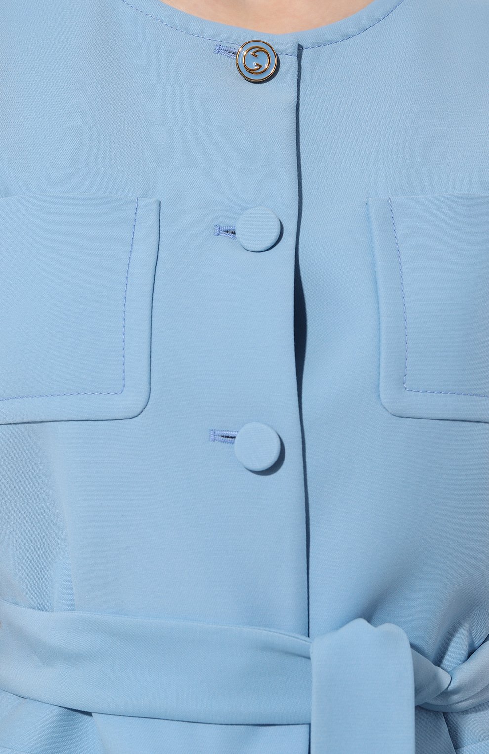 Жилет из шелка и шерсти GUCCI, арт. 619334 ZAD88, фото 5