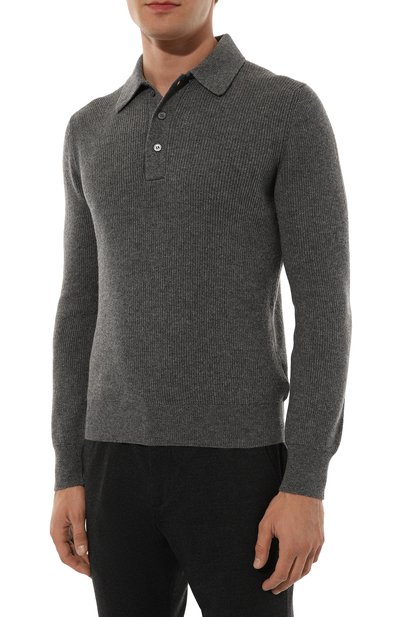 Поло из шерсти и кашемира GRAN SASSO, арт. 57161/19679, фото 3