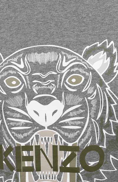 Хлопковая футболка KENZO, арт. FB55TS0204YA, фото 5