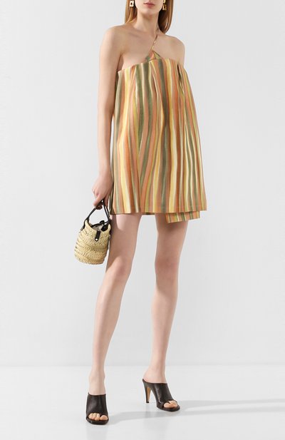 Платье из смеси вискозы и шелка JACQUEMUS, арт. 201DR06/0304C, фото 2