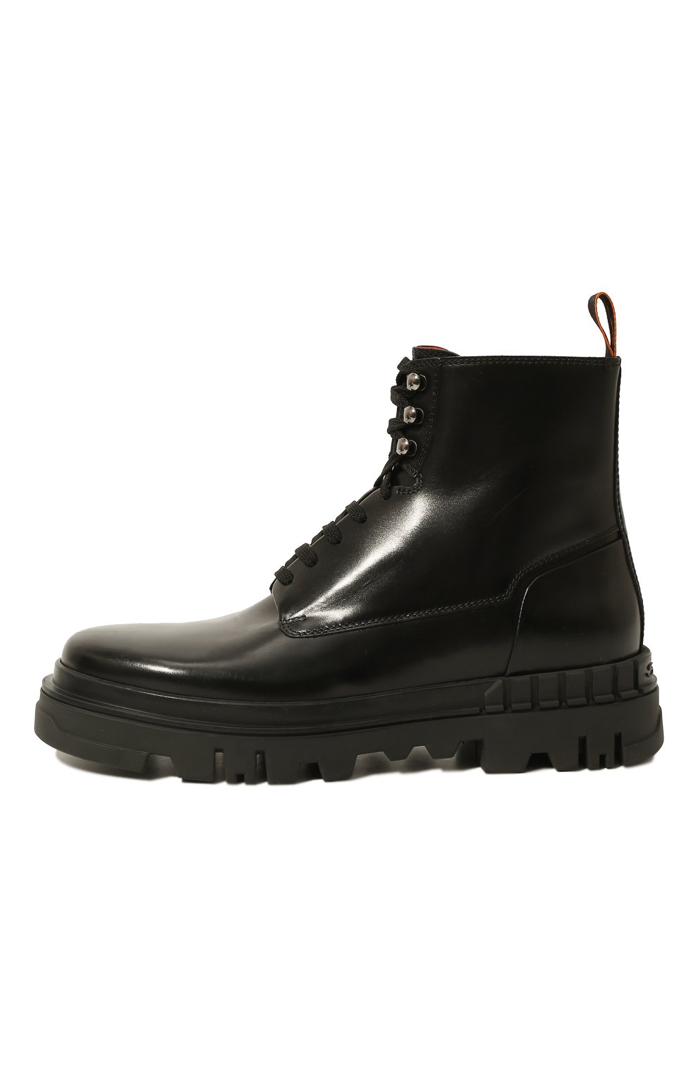 Кожаные ботинки SANTONI, арт. MGDG18233NERBPWEN01, фото 4