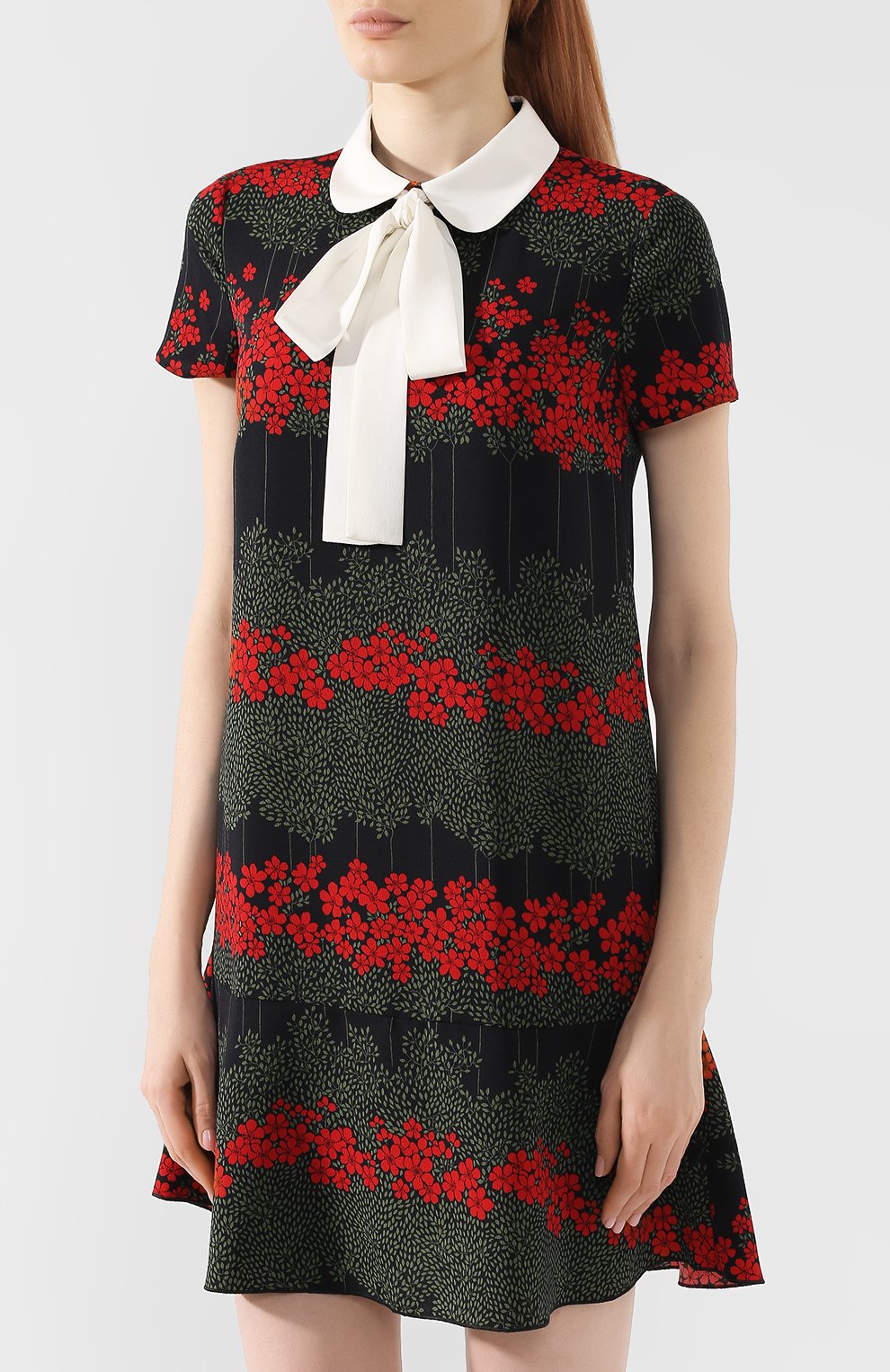 Платье с принтом REDVALENTINO, арт. SR3VAF05/4AV, фото 3
