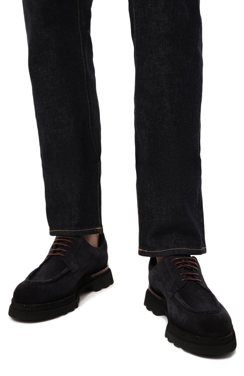 Замшевые дерби W.GIBBS, арт. 7467016/CAM0SCI0 RAIN, фото 3