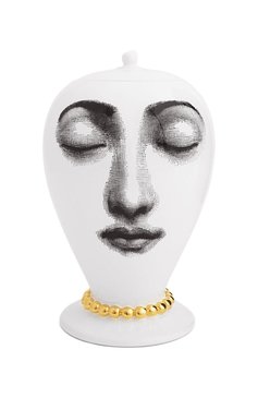Ваза collana FORNASETTI белого цвета, арт. F0R-10549 | Фото 2 (Региональные ограничения белый список (Axapta Mercury): Не проставлено; Нос: Не проставлено; Ограничения доставки: fragile-2)