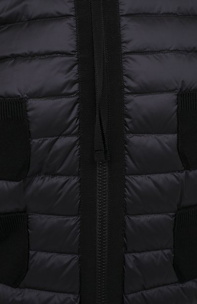 Кардиган MONCLER черного цвета по цене 78500 руб., арт. F2-093-9B510-00-A9018, фото 5 Кардиган MONCLER, арт. F2-093-9B510-00-A9018, фото 5