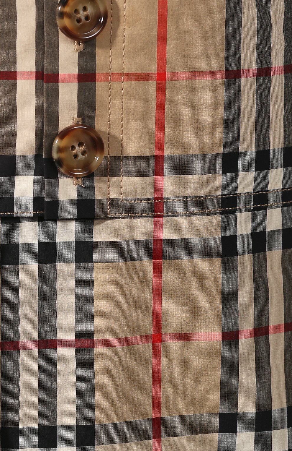 Хлопковый топ BURBERRY бежевого цвета по цене 39950 руб., арт. 8014301, фото 5 Хлопковый топ BURBERRY, арт. 8014301, фото 5
