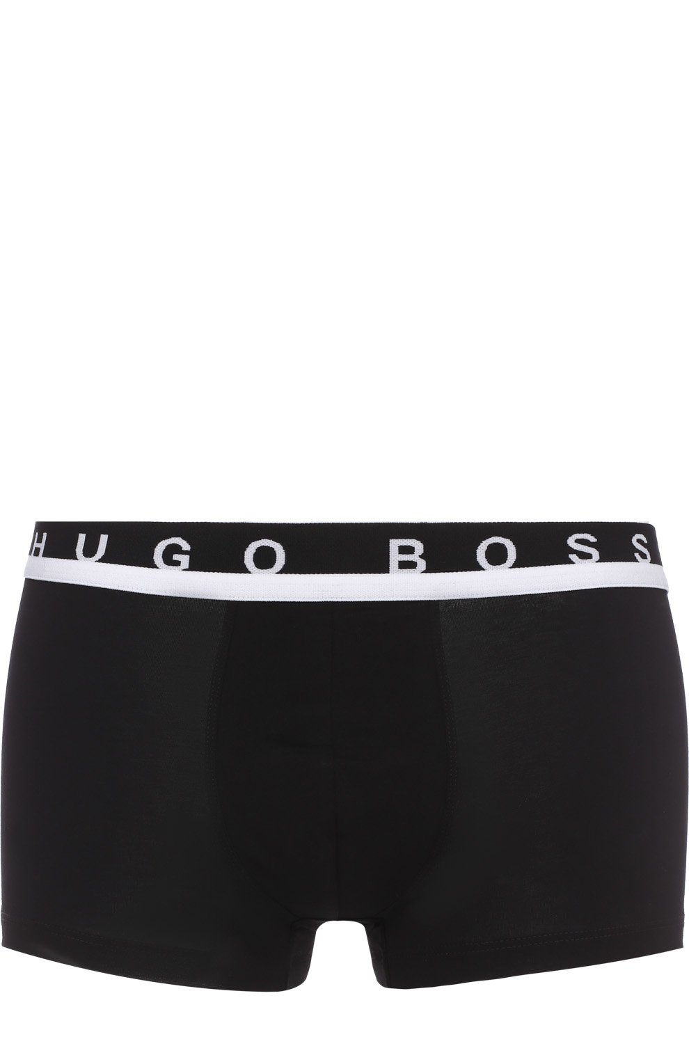 Трусы-боксеры с широким поясом BOSS черного цвета по цене 4450 руб., арт. 50236761, фото 1 Трусы-боксеры с широким поясом BOSS, арт. 50236761, фото 1