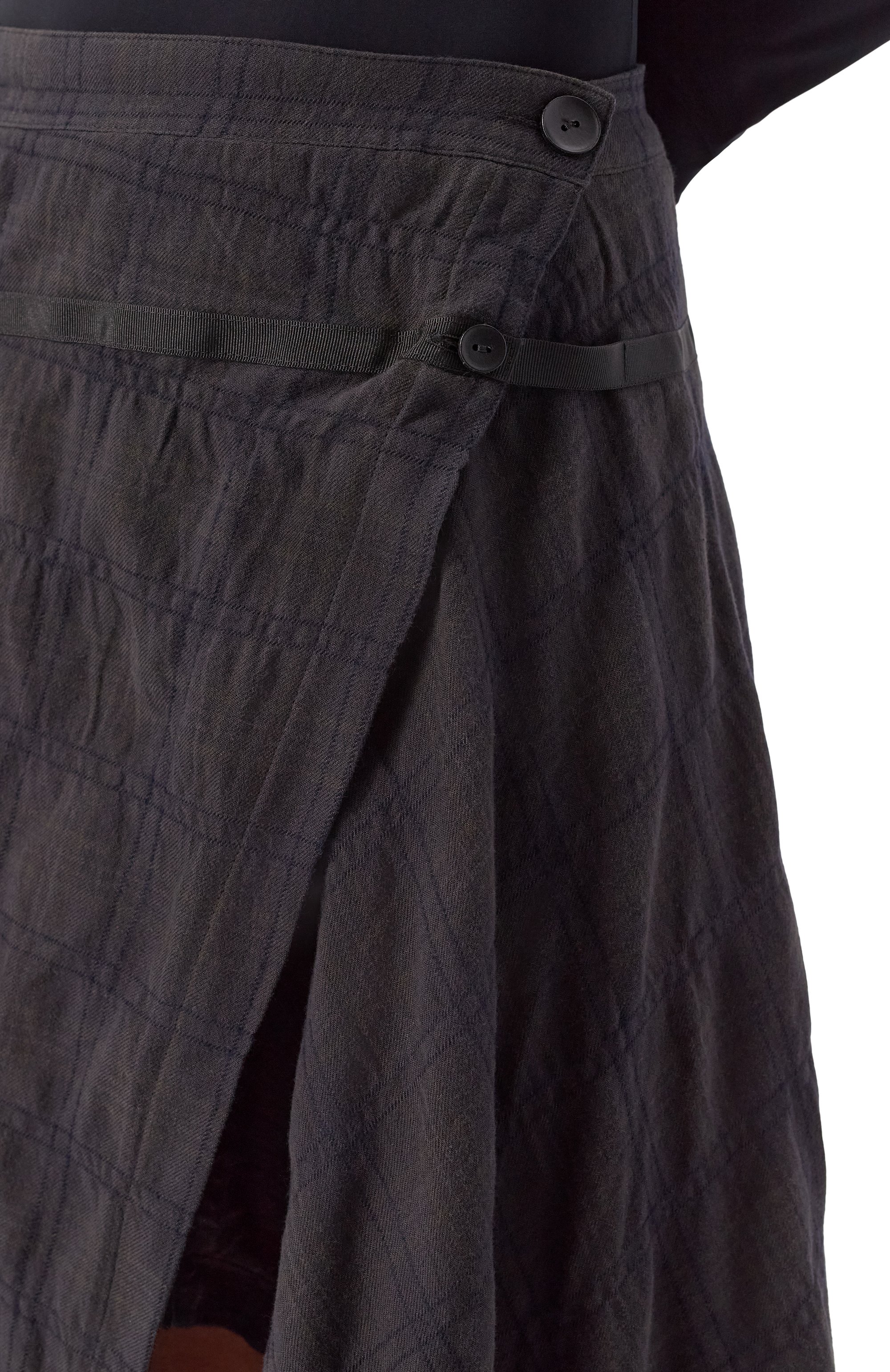 Юбка из шерсти и хлопка ANDREA YA'AQOV, арт. 25WT0K28/C0TT0N W00L, фото 5