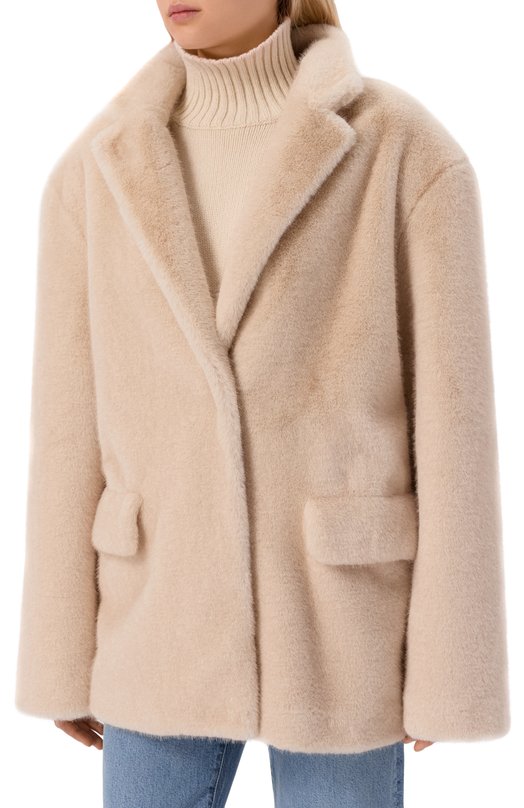 Шуба Flashin FF25CCOU Бежевый  FF25CCOU Фото 3