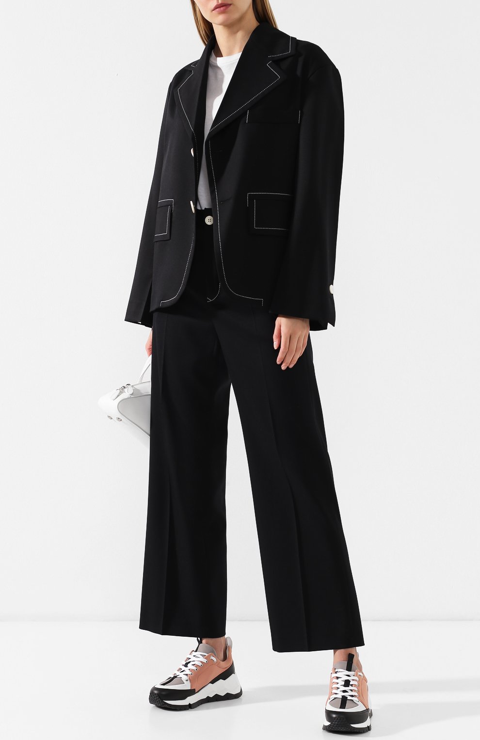 Жакет с контрастной прострочкой MM6, арт. S52BN0035/S47848, фото 2