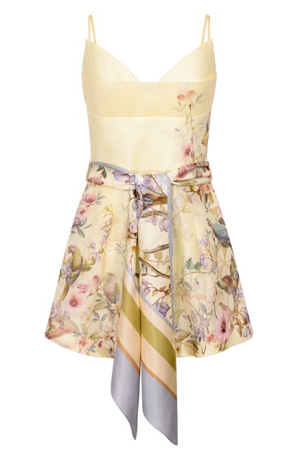 Женский комбинезон изо льна и шелка ZIMMERMANN, арт. 6538YC261