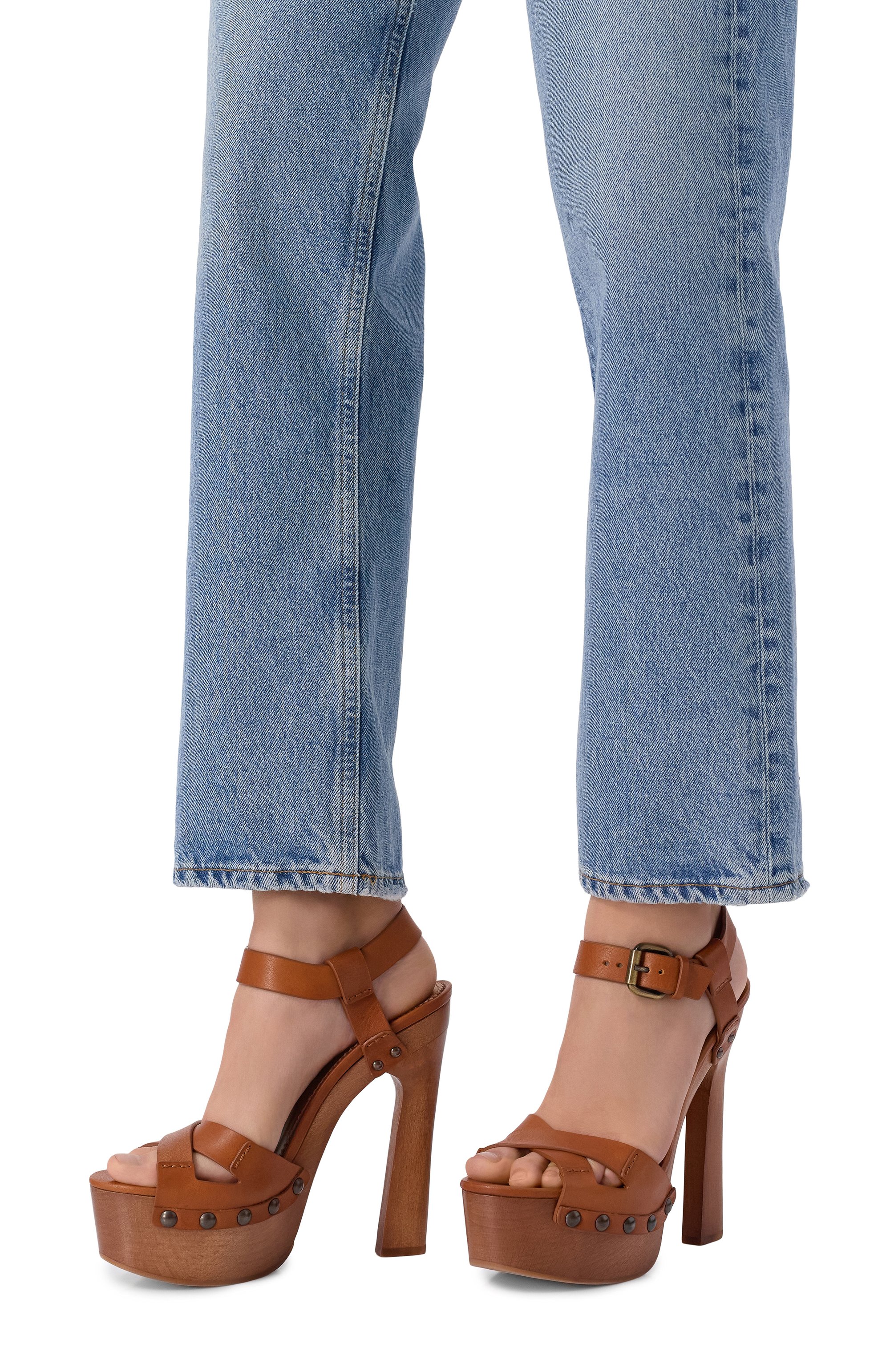 Кожаные босоножки DSQUARED2, арт. HSW0289/01500001, фото 2