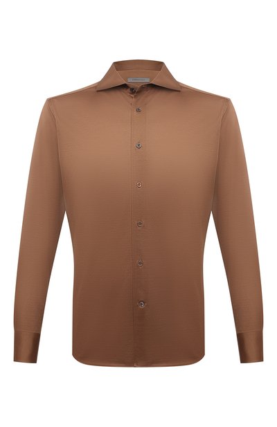 Хлопковая рубашка CORNELIANI, арт. 87P112-1111214/00, фото 1