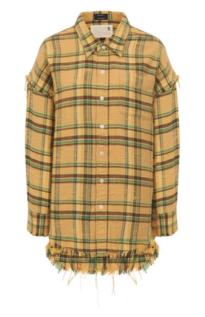 Женская хлопковая рубашка R13, арт. R13WR075-R601B