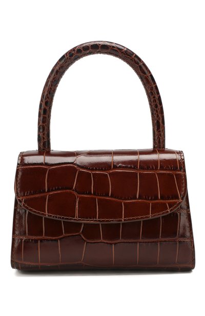 Сумка mini BY FAR коричневого цвета по цене 55150 руб., арт. 18FWMINANEDSMA, фото 1 Сумка mini BY FAR, арт. 18FWMINANEDSMA, фото 1