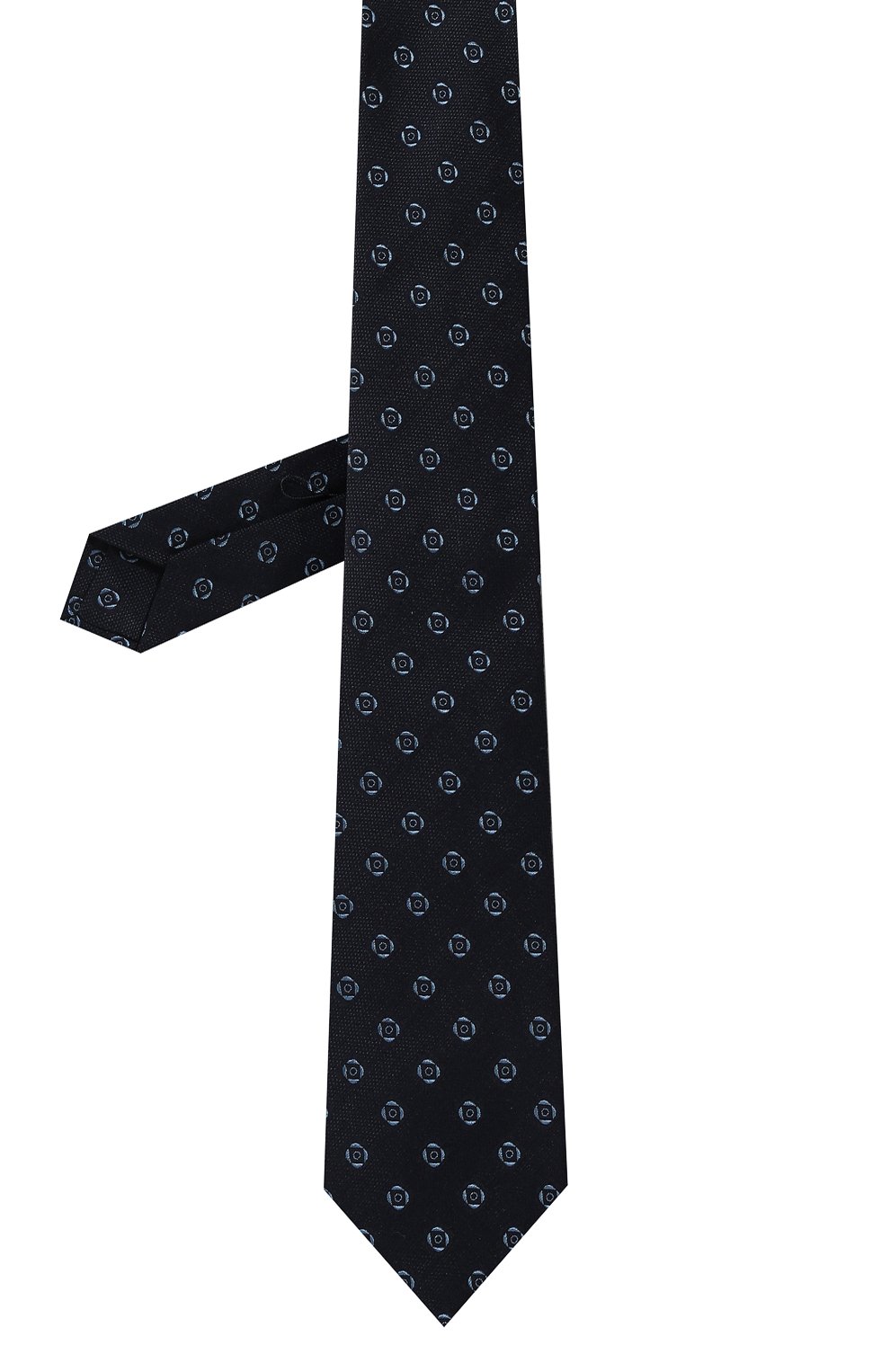 Галстук из хлопка и шелка LUIGI BORRELLI, арт. CR515085, фот о 3