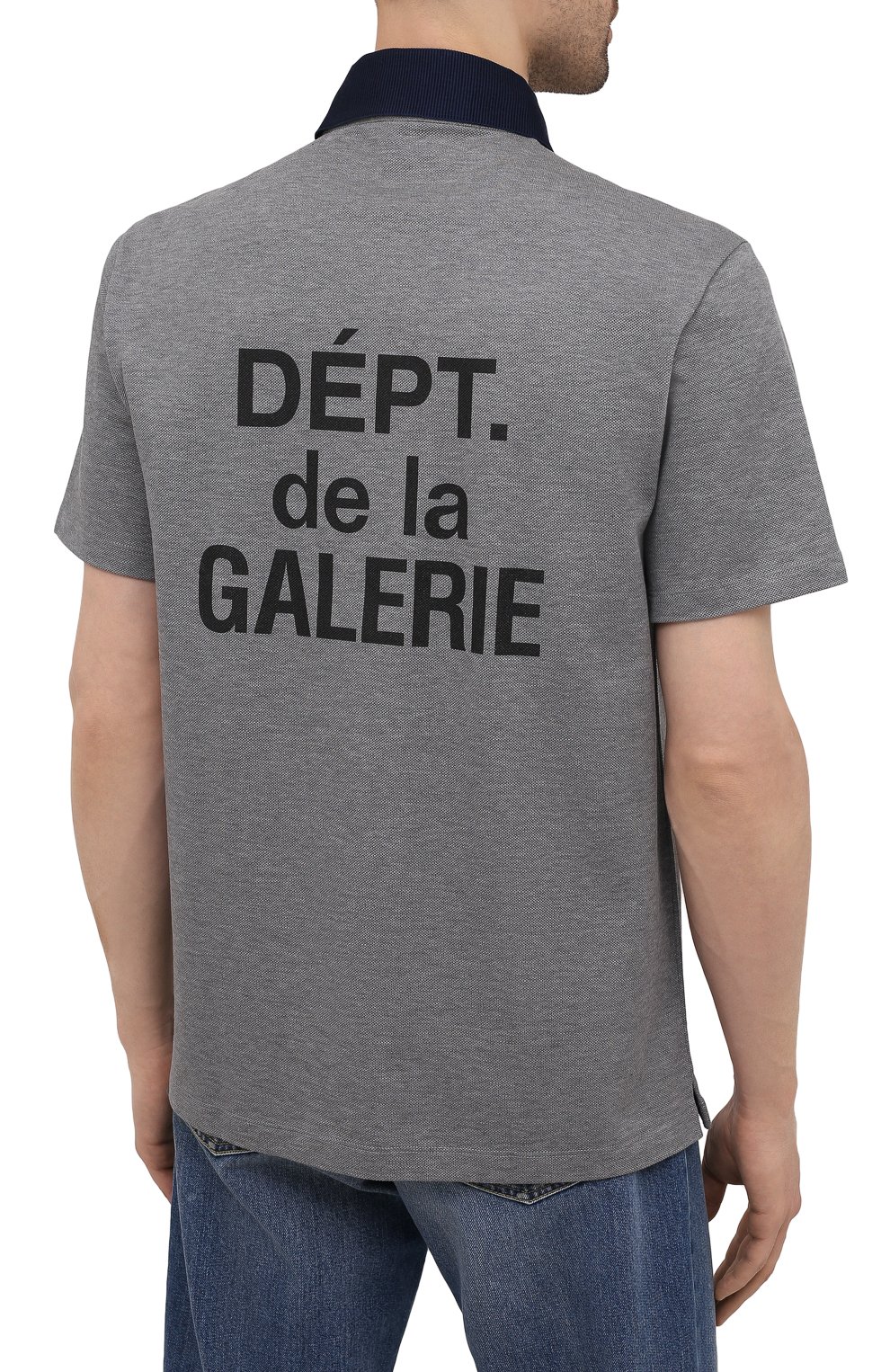 Хлопковое поло lanvin x gallery dept LANVIN, арт. RM-PL0002-J085-E21, фото 4