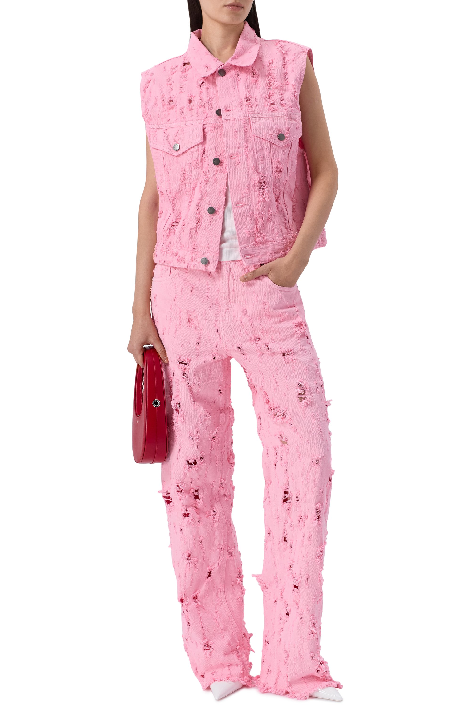 Джинсовый жилет ryder HAIKURE, арт. HEW09127GF180PXD/RYDER BULL DESTR0Y, фото 2