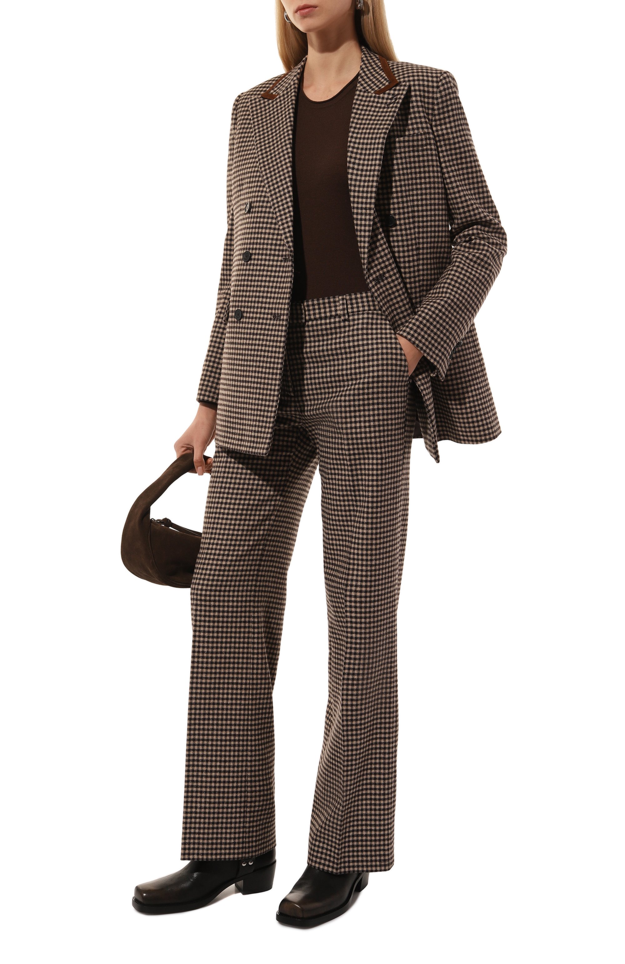 Шерстяные брюки THE KOOPLES, арт. FPAN29048K, фото 2