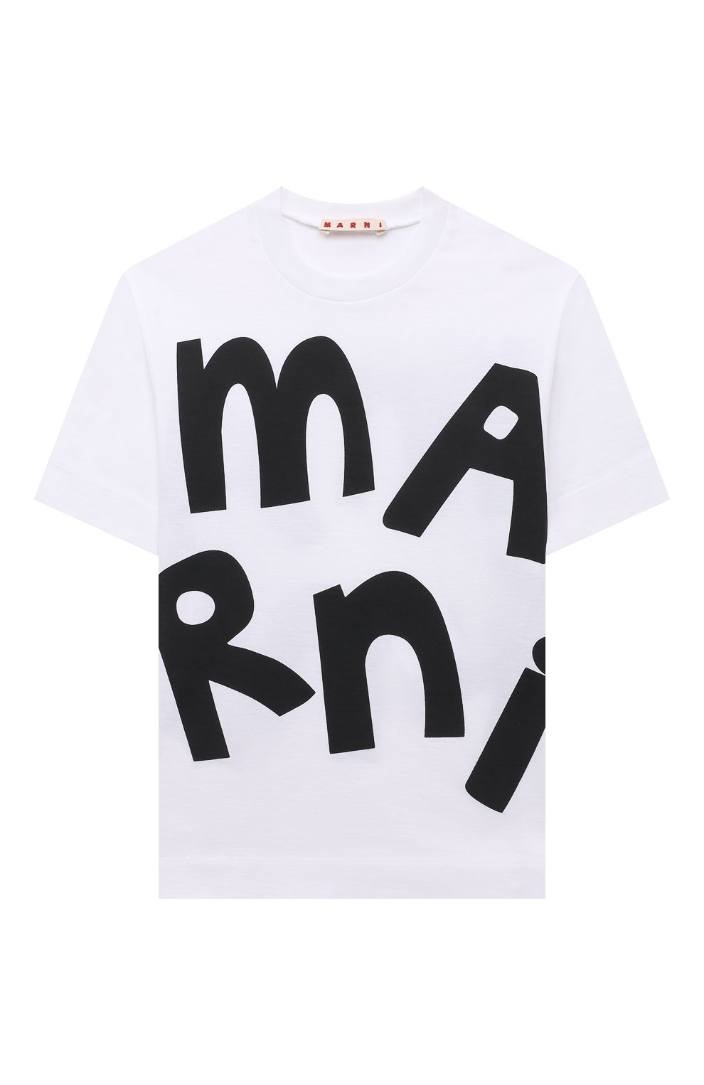 Хлопковая футболка MARNI, арт. M00456-M00H7, фото 1