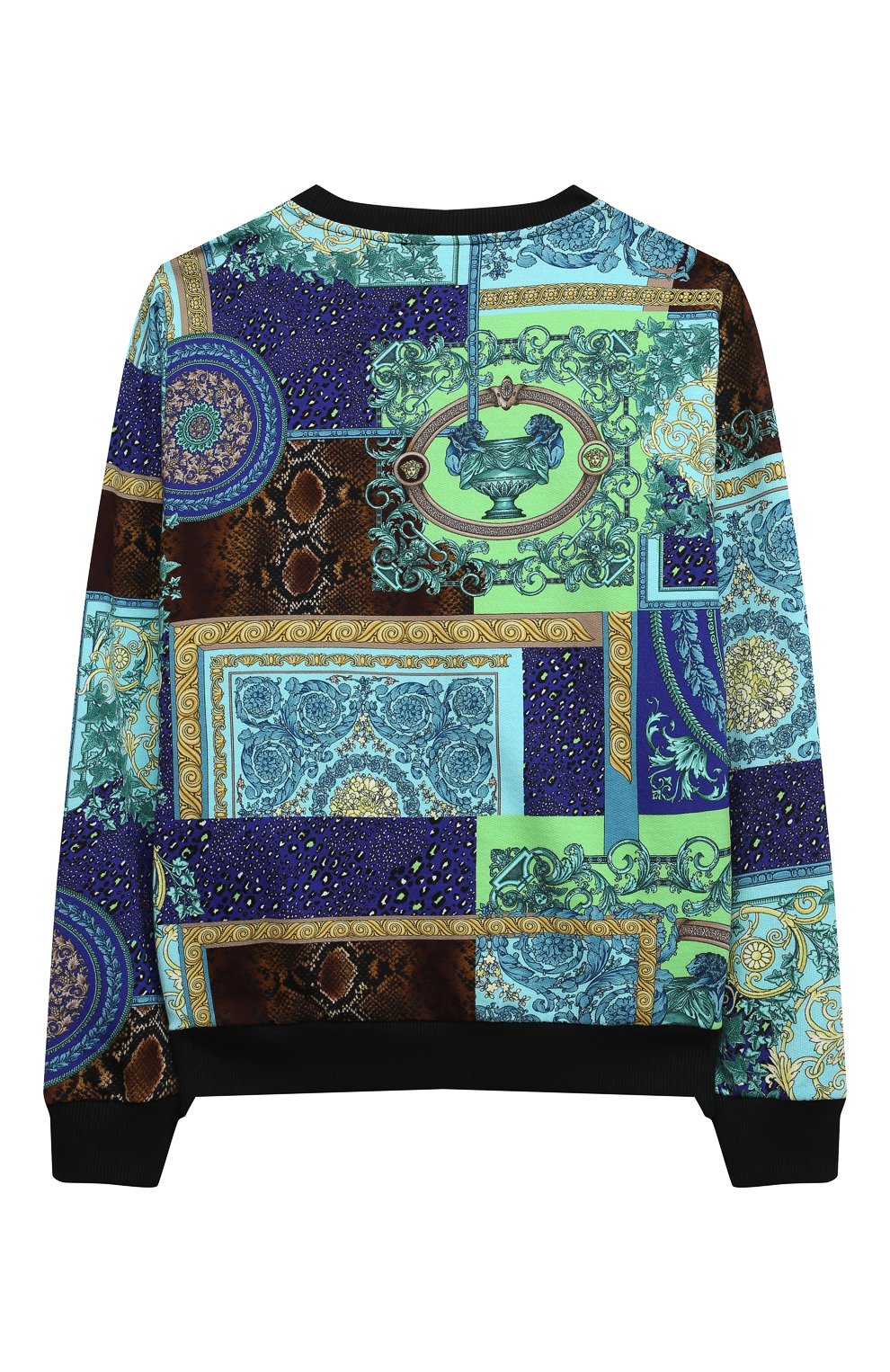 Хлопковый свитшот VERSACE, арт. 1000132/1A00277/8A-14A, фото 2