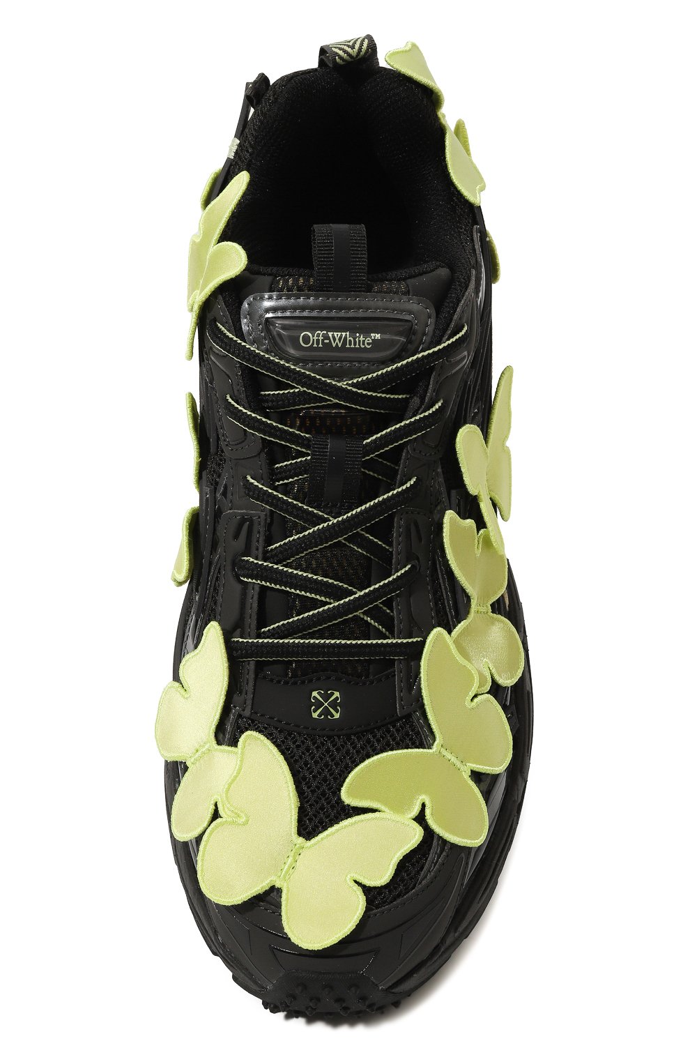 Комбинированные кроссовки be right back OFF-WHITE, арт. 0MIA295W24FAB002, фото 6