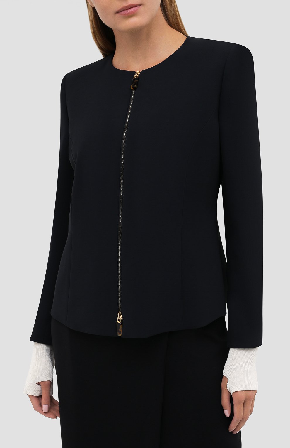 Шелковый жакет GIORGIO ARMANI, арт. 0SHGG0DR/T0010, фото 3