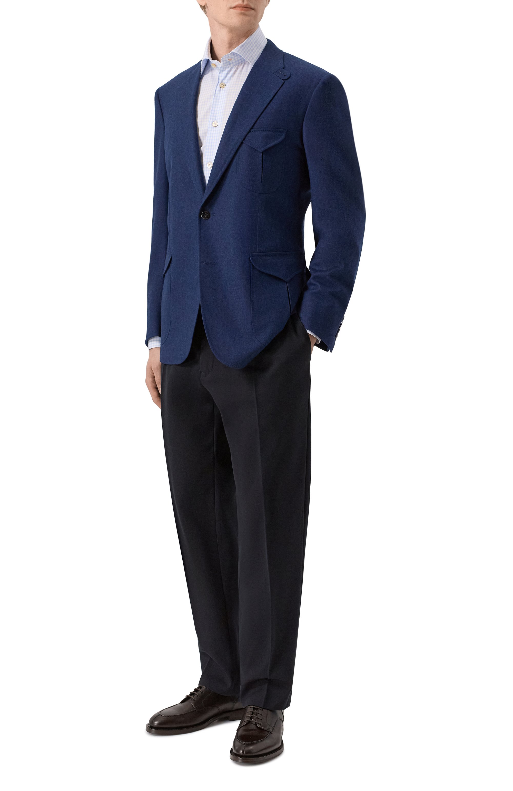 Шерстяной пиджак STEFANO RICCI, арт. S1RF432SH3/W0002I, фото 2