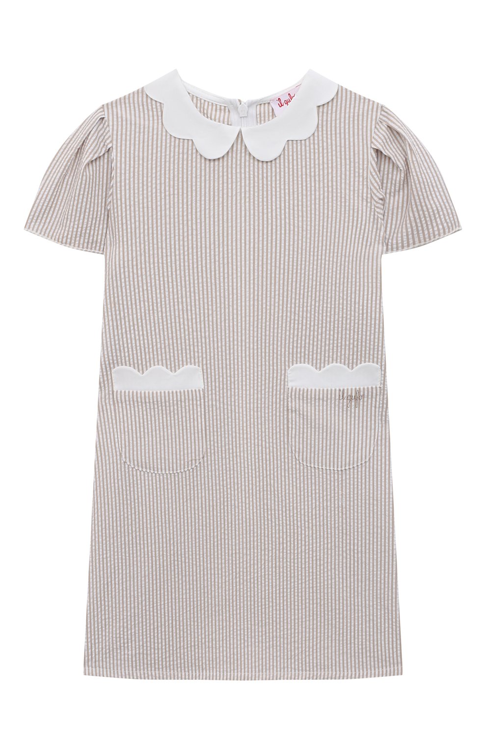 Хлопковое платье IL GUFO, арт. P23VM714C1078/6M, фото 1