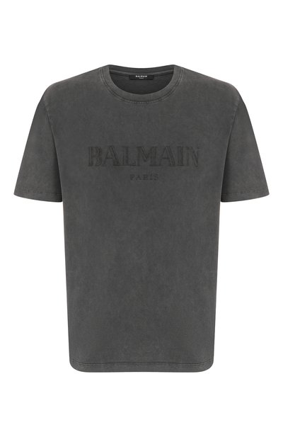 Мужская хлопковая футболка BALMAIN, арт. FH1EG000/BC72