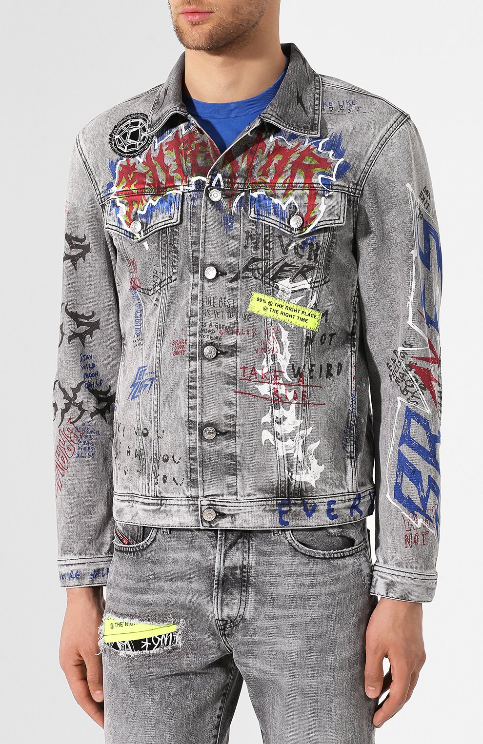 Джинсовая куртка DIESEL, арт. 00S757/089AT, фото 3