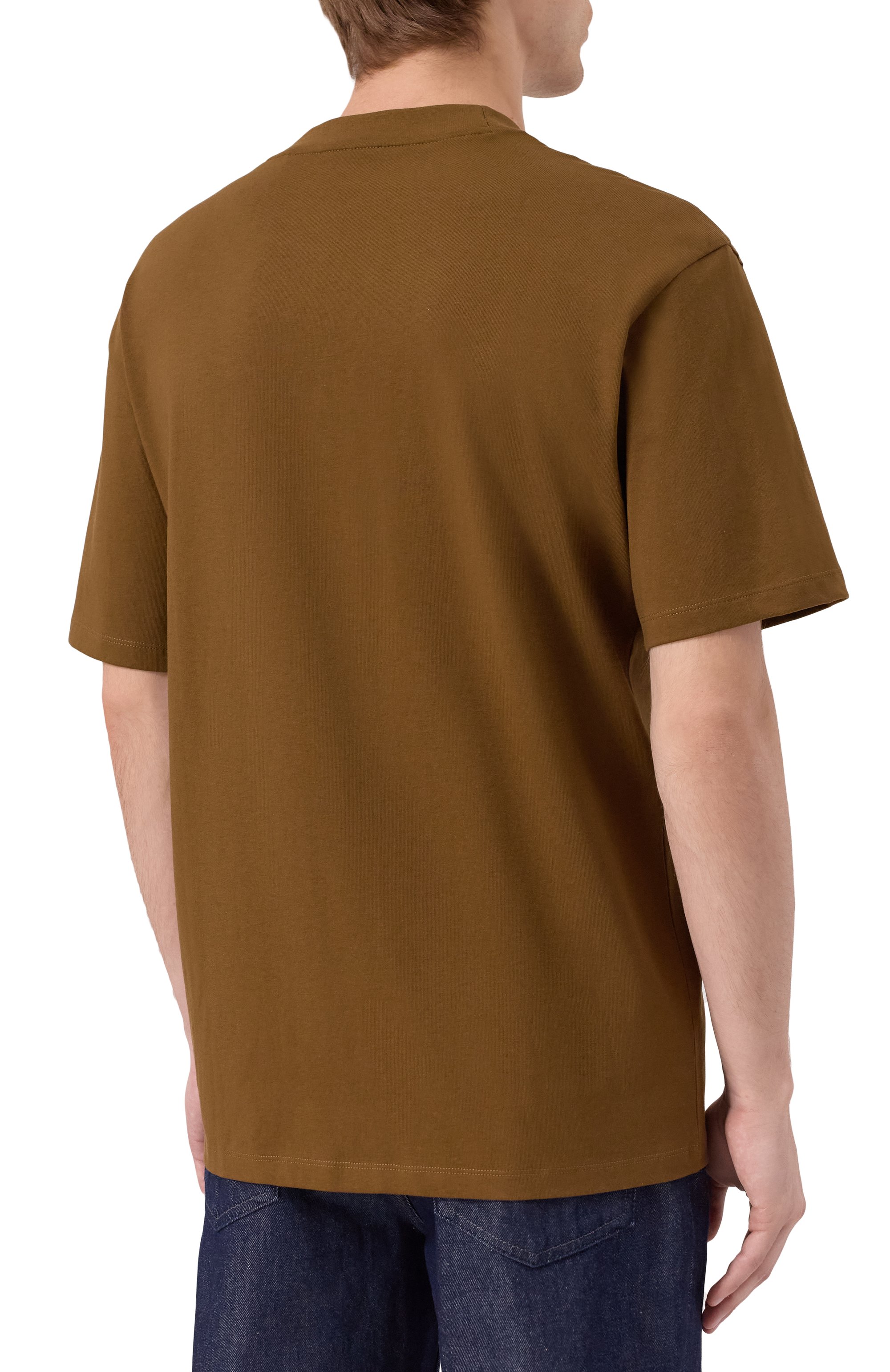 Хлопковая футболка HUGO, арт. 50488330, фото 4