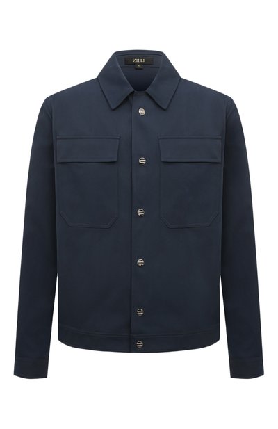 Мужская хлопковая куртка ZILLI, арт. 0V001GM0100VZLU00